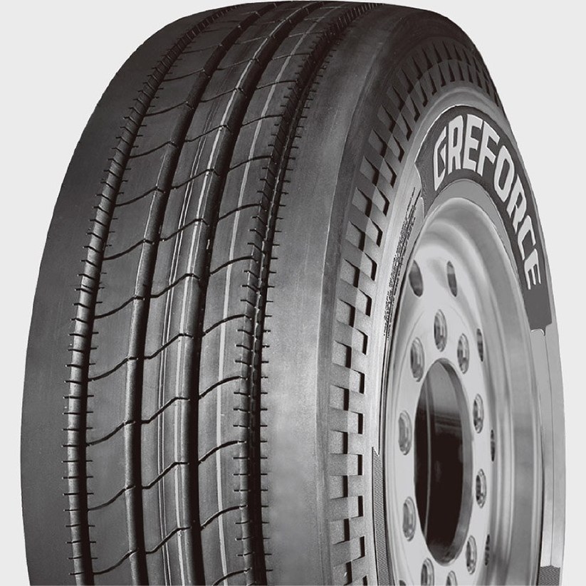 10OXM-bGgJszQDa8 لاستیک گریفورس سایز 235/75R17.5 گل جلو مناسب کامیونت و خودروهای نیمهسنگین با طراحی مقاوم و آج هدایتپذیر