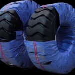 لاستیک اوپال سایز 23.5/25 گل ابرو، مناسب لودر و ماشینآلات سنگین، در نسخه 24 و 28 لایه