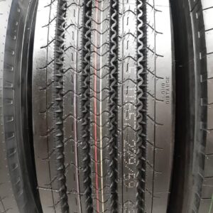 لاستیک آیلوس سایز 315/80R22.5 گل جلو، مناسب کامیون و تریلی، نمای نزدیک از آج و دیواره